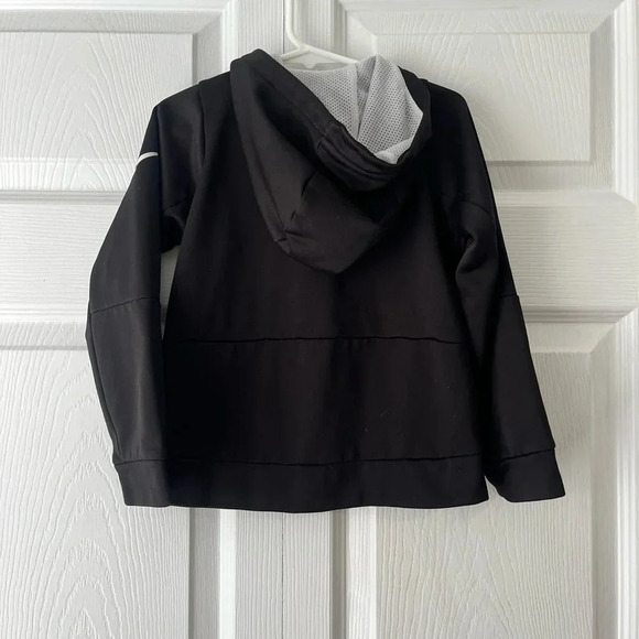 Nike Dri Fit Just Do It Black Full Zip Hoodie Hooded Sweats Kids/Toddler Size 4T - Picture 4 of 4
